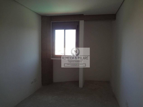 Imagem 10 de 23 de 120 M² De Área Útil, Edifício Guernica, Bairro Campestre. 3 Vagas, 3 Dormitórios (1 Suíte). - Ap0108