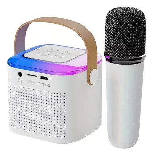 Máquina Karaoke Con Micrófono Parlante Altavoz Portátil Y1