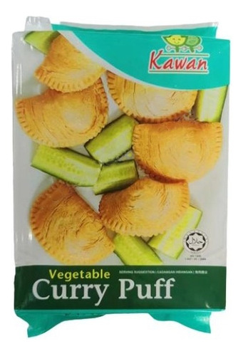 Empanadas Curry Puff Kawan 400 Gr, 16 Unidades Congeladas