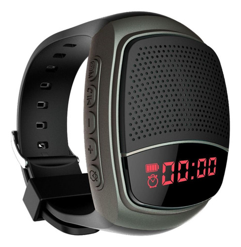 Reloj Con Bocina Bluetooth, Reloj De Pulsera, Altavoz, Radio