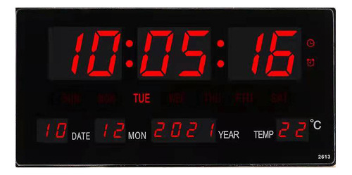 Reloj Led Digital Con Calendario Perpetuo, Nuevo Escritorio