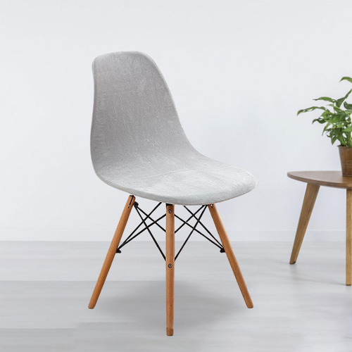 Funda Elástica Para Silla Sin Brazos, Lavable Para Comedor