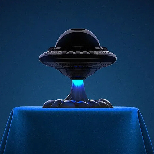 . Luz De Noche Pequeña Colorida Ufo Star Sky Projector Light