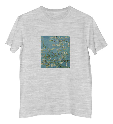 Remera Hombre Van Gogh Almond Blossom Almendro Flor