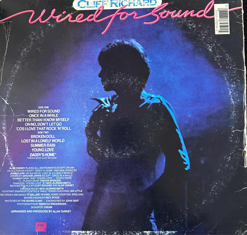 Disco Vinilo De Época Cliff Richard Wired For Sound G+ (Usado)