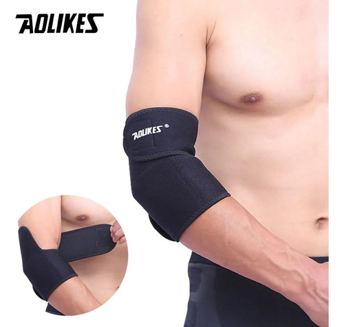 Par Coderas De Neopreno Deportiva Ajustable Y De Compresión