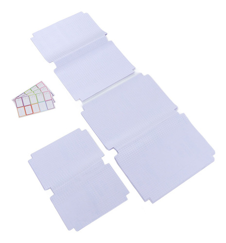 Protector De Cubierta De Libro 30 Piezas Transparente Transp
