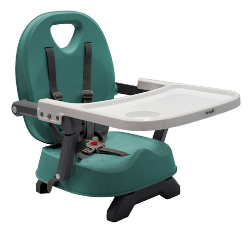 Silla De Comer Bebe 3 En 1 Love 660 Convertible Booster Color Verde Silla Convertible