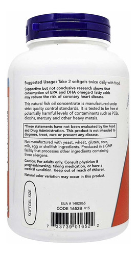Omega 3 Original Eeuu Made In Usa Entrega Hoy