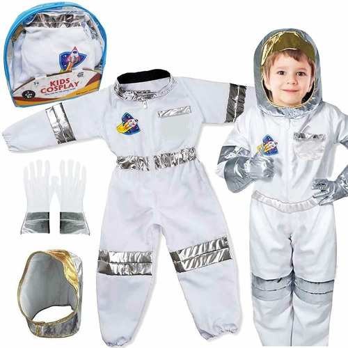 Disfraz Espacial De Astronauta Para Niños Juego De Rol De Di