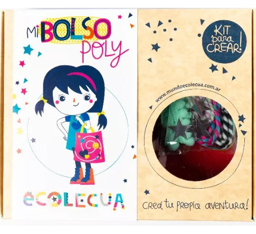 Bolso Bolsos Tela Carterita Kit Manualidades + Packaging!!