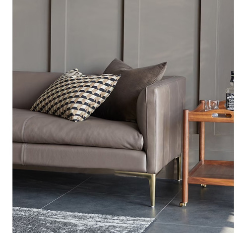 Imagen 9 de 10 de Pack 4 Patas Metálicas Doradas Para Muebles Y Sofás