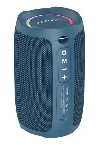 Altavoz Bluetooth Portátil Zealot S61 - 20W - Negro