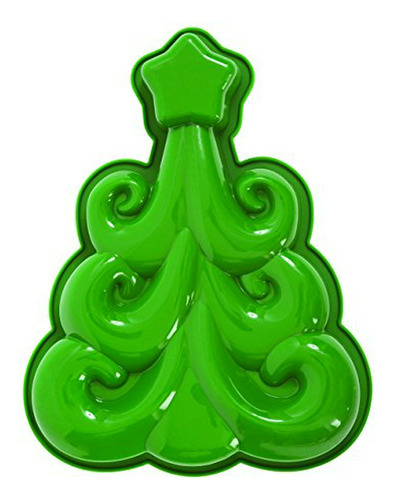 Pavoni Platinum Molde De Silicona Para Árbol De Navidad Deco