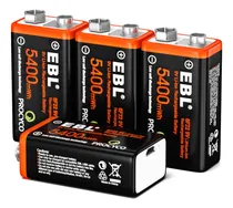 Comprar Ebl Baterías De Litio Recargables Usb De 9 V, Baterías De.