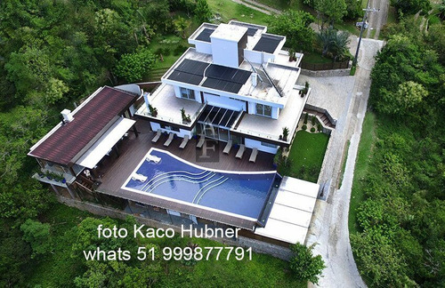 Imagem 1 de 30 de Casa Alto Padrão Para Venda Em Morro Da Silveira Garopaba-sc - Kv512