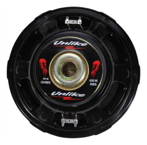 Kit 2 Falantes Unlike Unf 123 Subwoofer 450w Rms 12 Polegada