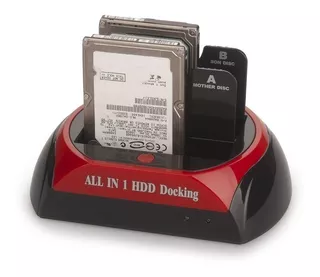 Hdd Docking Station Doble 2.5 3.5 Ide Sata Usb 3.0 2.0 Pc