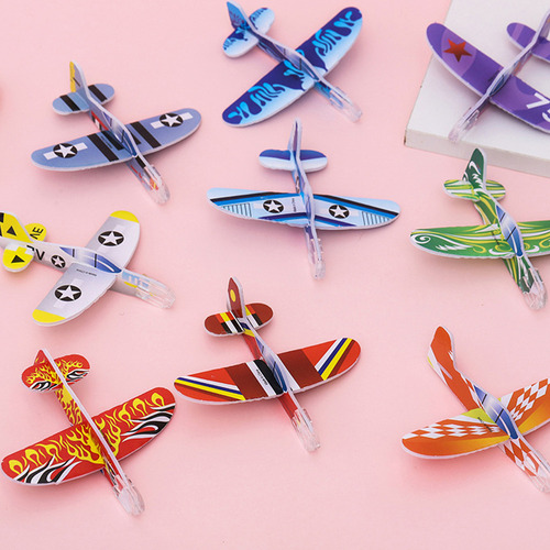- Juguetes De Espuma Para Aviones Pequeños Lanzados A Mano,