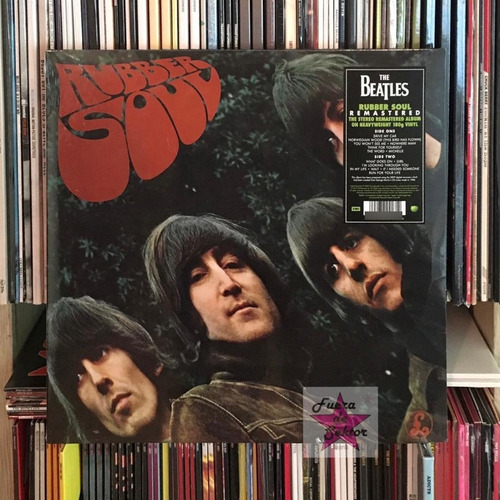 Vinilo The Beatles Rubber Soul Eu Import.