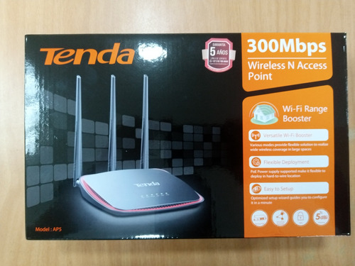 Punto De Acceso Tenda Extensor Y Repetidor Wifi Ap5 300mbps