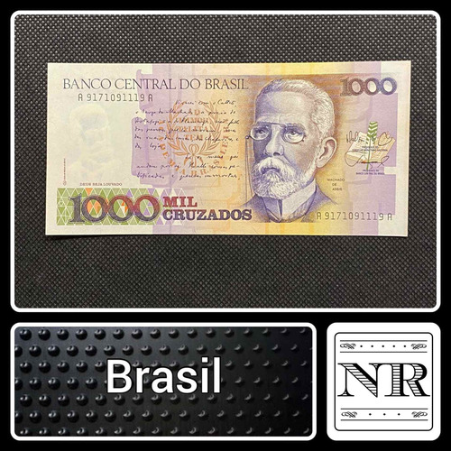 Brasil - 1000 Cruzados - Año 1988 - P #213