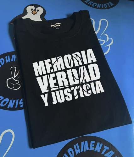 Remera Abuelas De Plaza De Mayo Memoria Verdad Y Justicia 2