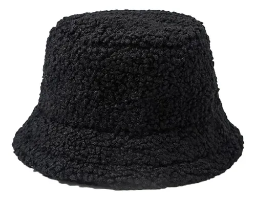 comprar Gorro Bucket Corderito Invierno Talle Unico Ajustable