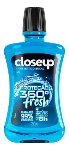 Close-up Antisséptico Bucal Ice 360 Fresh Com 250ml