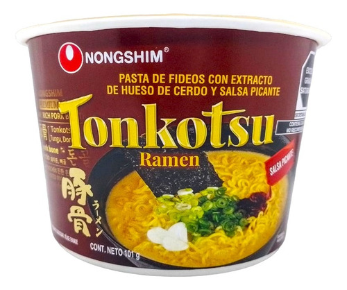 Tonkotsu Ramen Salsa Picante Nongshim De 101 Gr