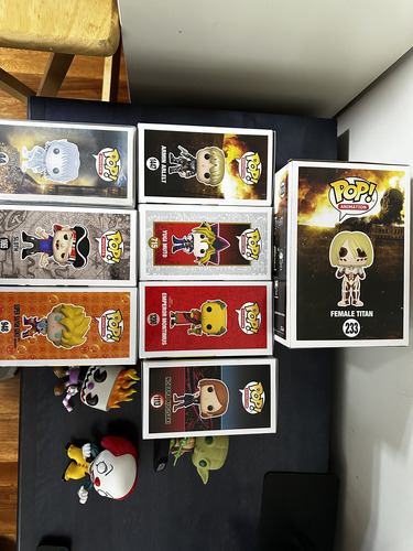 Funko Pop Colección De 11 Piezas: The Hobbit, Dragon Ball... (Usado)