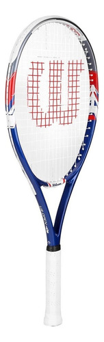 Raqueta Tenis Wilson Us Open 103 Grafito Grip 3 + Funda Tennis Color Azul/rojo Tamaño Del Grip 3 (4 3/8)