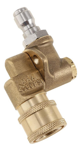 4500 Psi Rápida Desconectar Acoplador Pivotante Arandelas