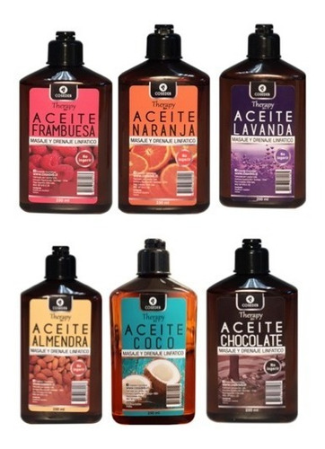 Imagen 2 de 7 de Aceites De Masaje Corporal 4 Unidades + Envío Gratis