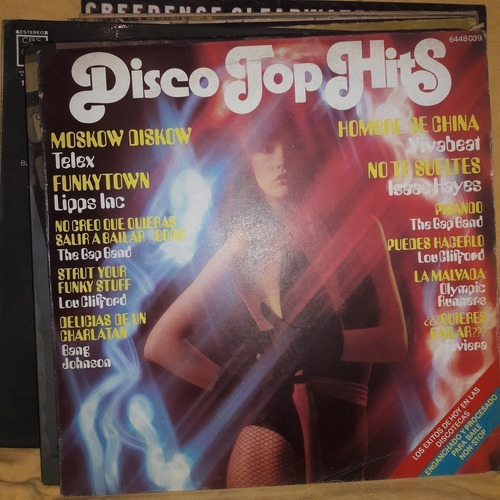 Vinilo Disco Top Hits Clifford Telex Elympic Runner  Cp1