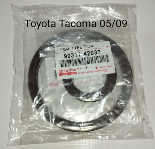 Kit Estopera Cigueñal Delantera Y Trasera Toyota Tacoma 