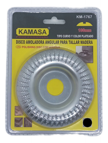 Disco Amoladora Angular Para Tallar Madera Km1767