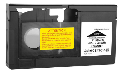 Adaptador De Casete Adaptador Convertidor De Casete Vhs
