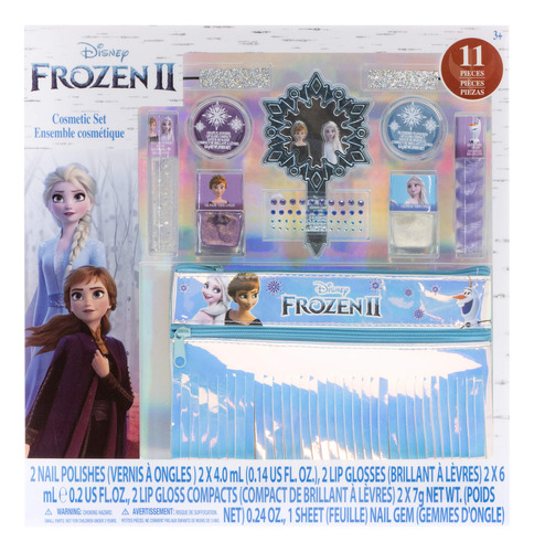 Disney Frozen 2 - Juego De Maquillaje Lavable De Townley Gi.