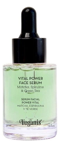 Serum Facial Veganis Vital Power Con Matcha Espirulina X30ml