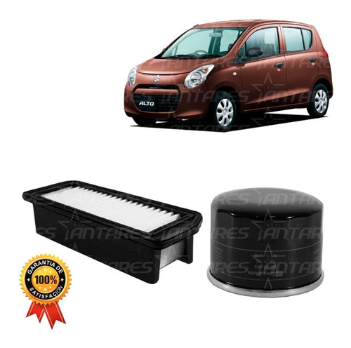 Kit Filtros Aire +aceite Suzuki Alto K10 1.0 2011-2015