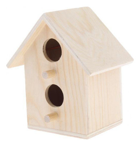 Caja Nido Para 2 Pájaros, Casa De Pájaros, Caja De Cría De P