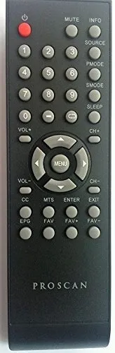 Control Remoto - Remote Control Replacement For Proscan Tv P