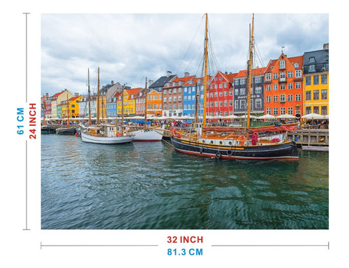 Rompecabezas Premium Edition 1,500 Pzs Copenhage Dinaarca