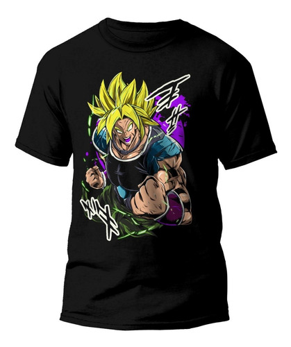 Polera Anime Broly Dragon Ball Super Z Goku  