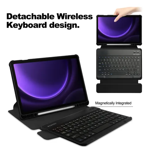 Funda Tablet Con Teclado Para Galaxy Tab S9 Fe X510 / X516b
