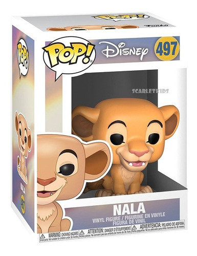 Funko Pop Disney Nala 497 Original Scarlet Kids