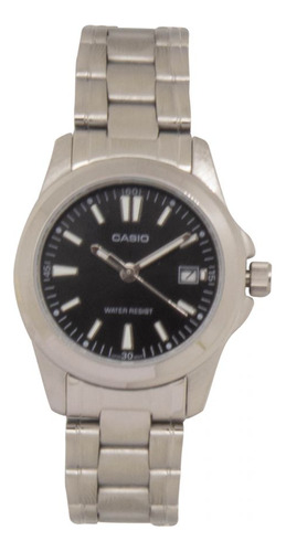 Reloj Para Mujer Casio Ltp_1215a_1a2 Plateado