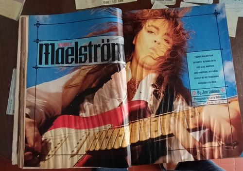 Revista Guitar World - Spinal Tap - Yngwie - Mr Big - Floyd (Usado)