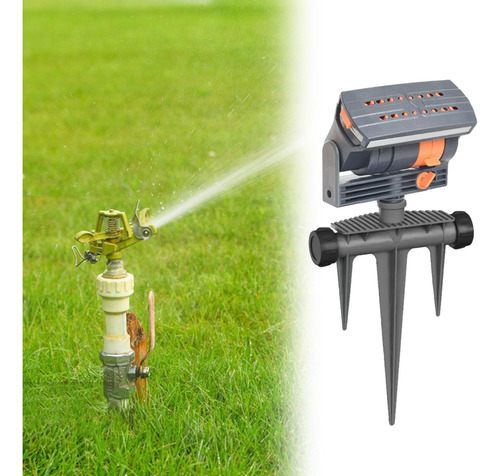 Rociador Oscilante Ajustable De Pines Base Resistente Para
